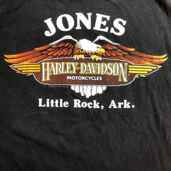 Vintage 1983 Harley Davidson Single Stitch T Shirt - Picture 4 of 8